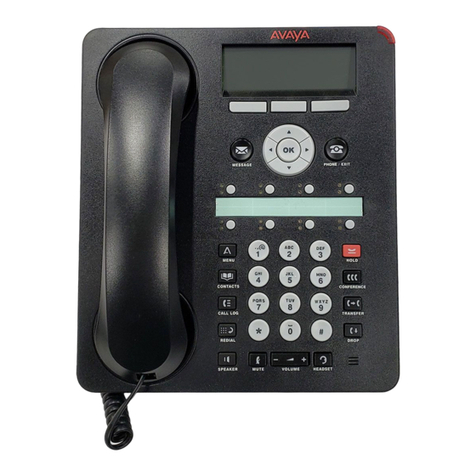 Avaya IP Office 1608 Quick reference guide
