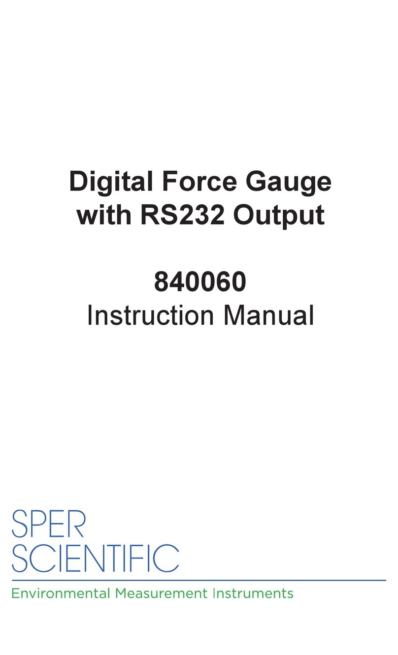 Sper scientific 840060 User manual