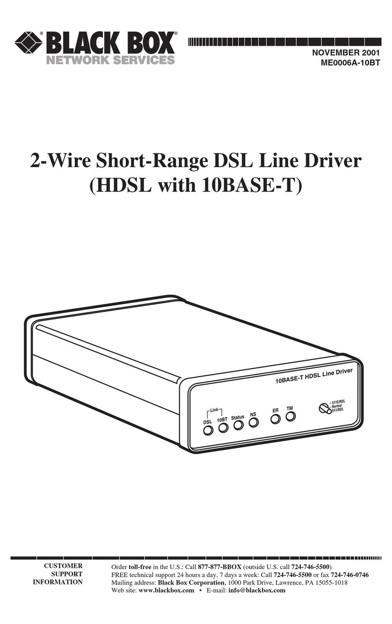 Black Box ME0006A-10BT User manual