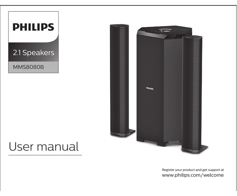Philips MMS8080B User manual