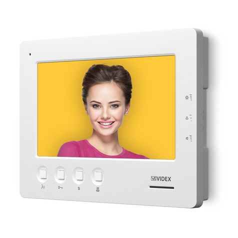 Videx 6778 VX2200 User manual