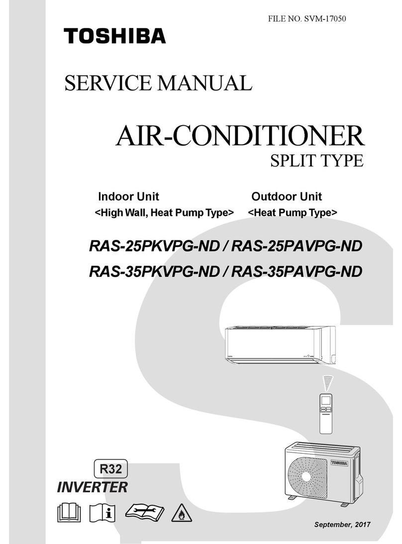 Toshiba RAS-25PAVPG-ND User manual