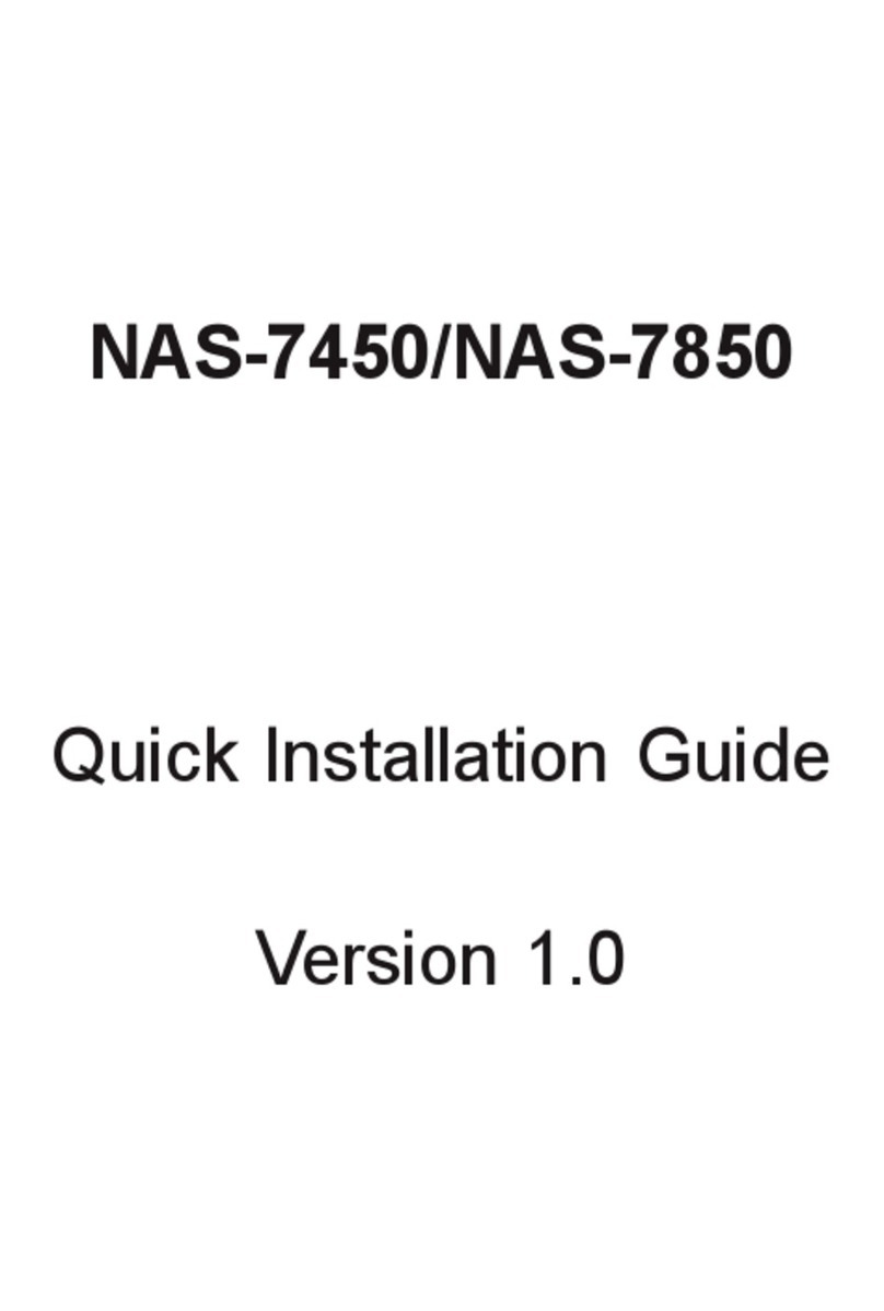 Planet NAS-7450 User manual