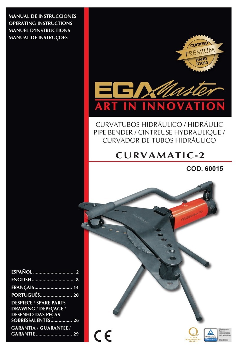EGAmaster CURVAMATIC-2 operating instructions
