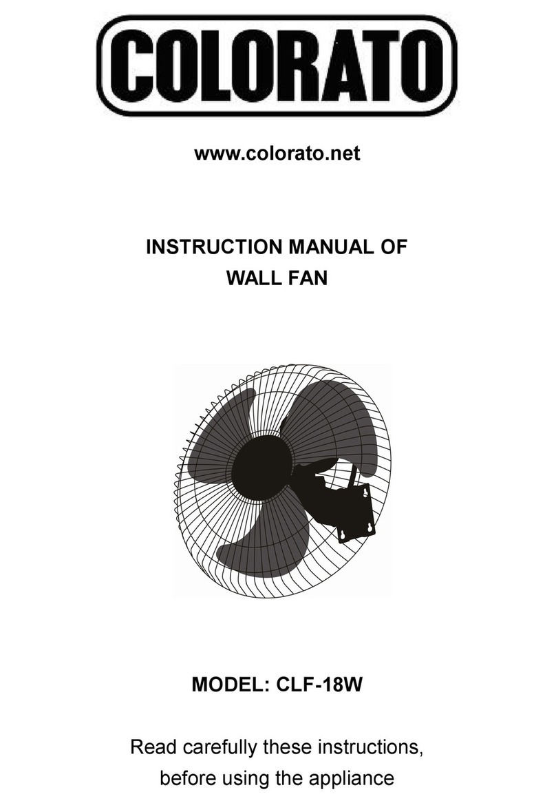 COLORATO CLF-16W instruction manual