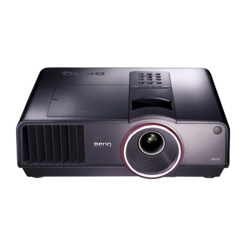 BenQ sp920 User manual