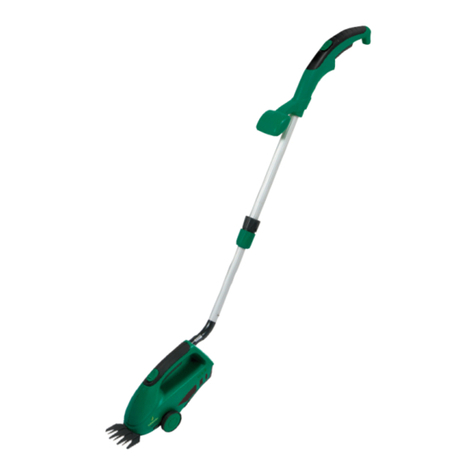 Gardenline GCGS 18-S operating instructions