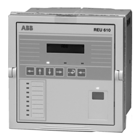 ABB REU 610 Product manual