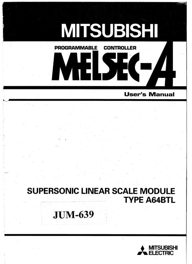 Mitsubishi A64BTL User manual