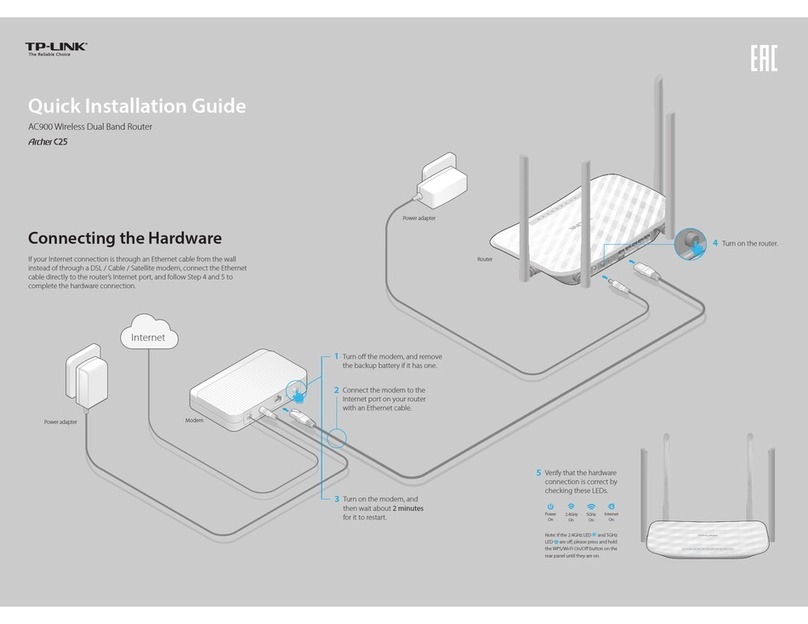 TP-Link ARCHER C25 User manual