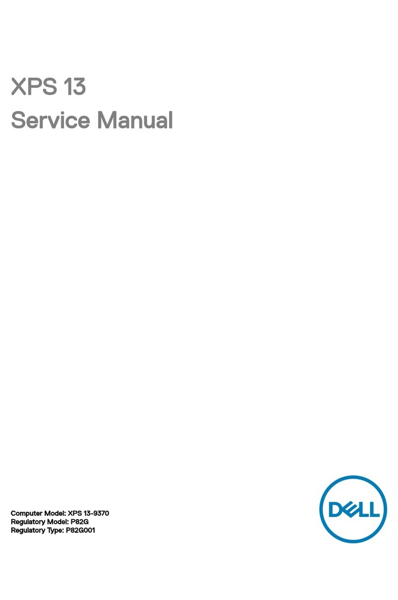 Dell XPS 13 Service manual