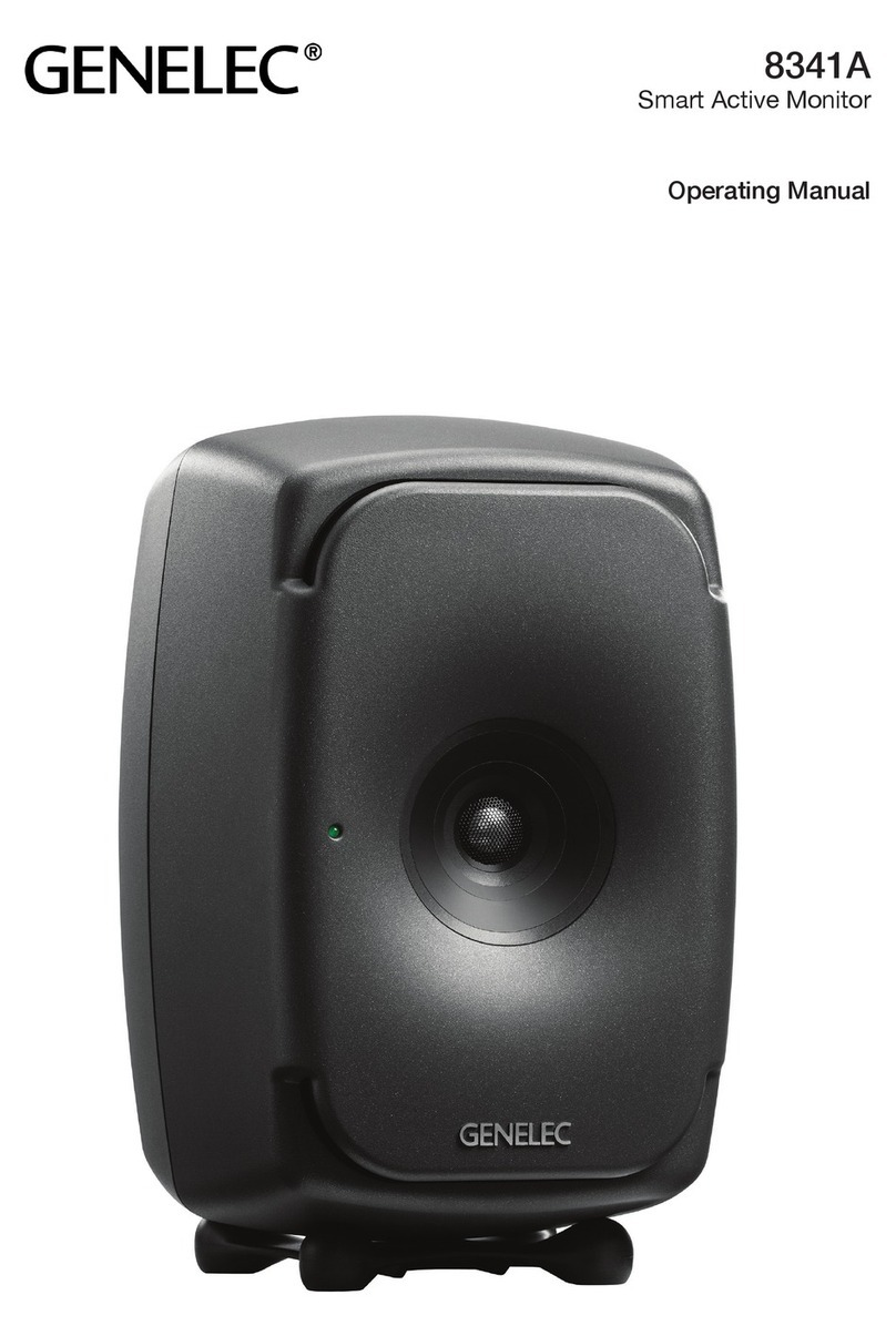 Genelec 8341A User manual
