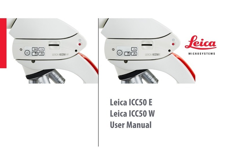 Leica ICC50 E user manual