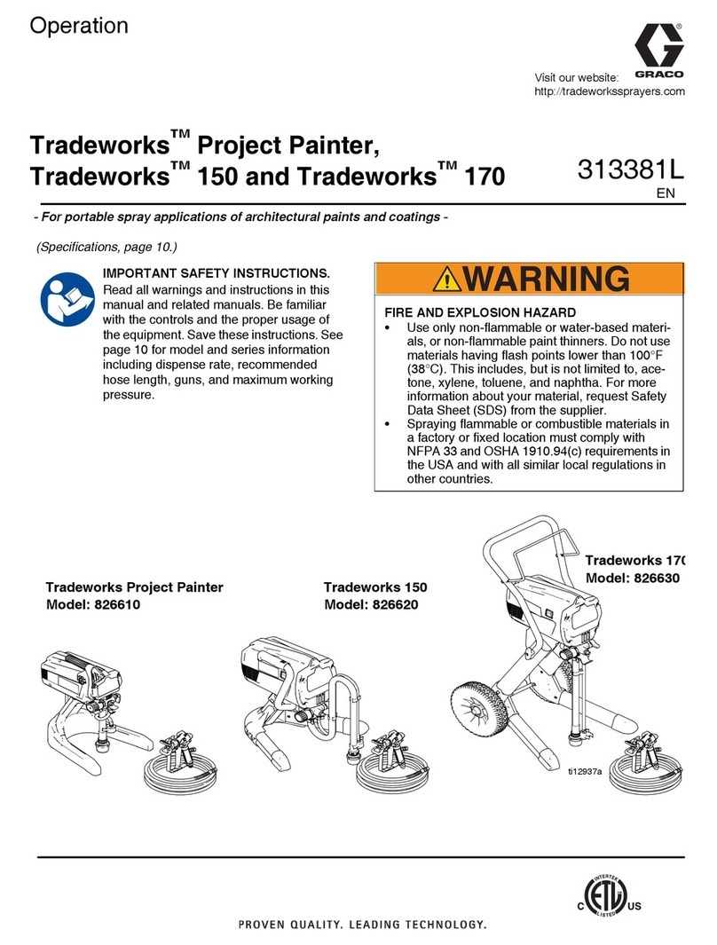 Graco Tradeworks 150 User manual