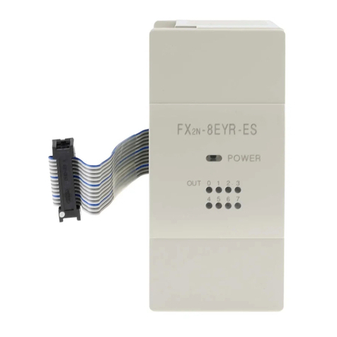Mitsubishi Electric FX2N-8EYR-S-ES/UL User manual Mitsubishi Electric FX2N-8EYR-S-ES/UL User manual