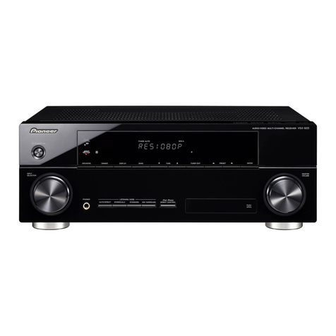 Pioneer VSX-1020-K User manual