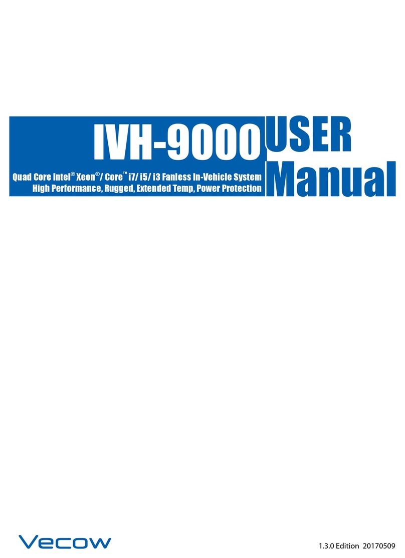 Vecow IVH-9016-PoER505M User manual