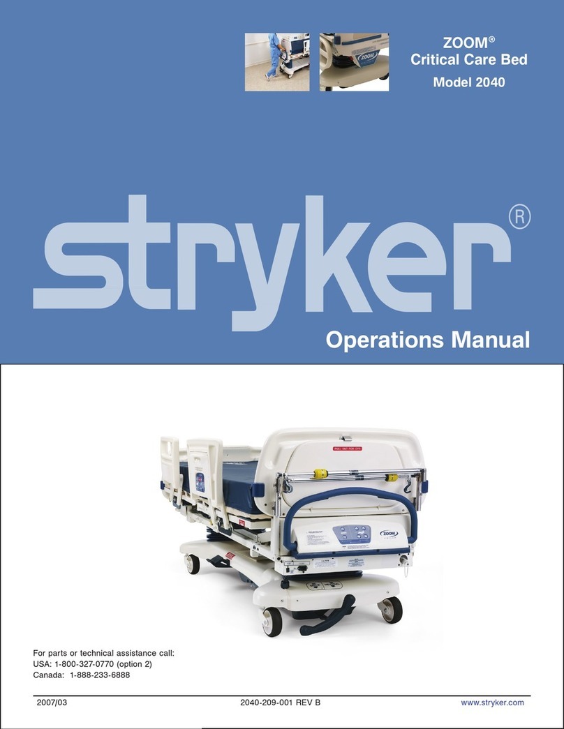 Stryker Zoom 2040 User manual