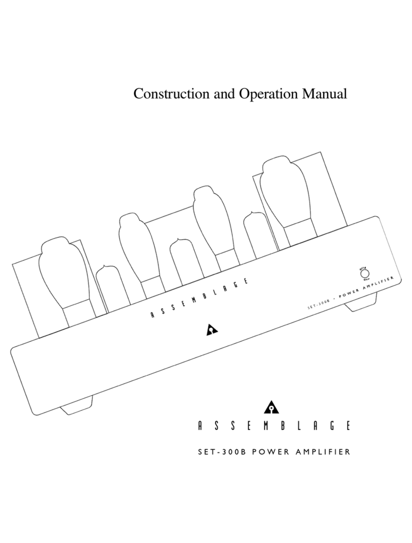 assemblage SET-300B Construction and operation manual