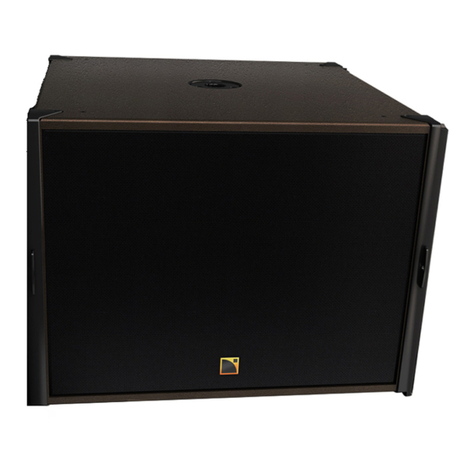 L-Acoustics KIVA SB18 Rigging manual