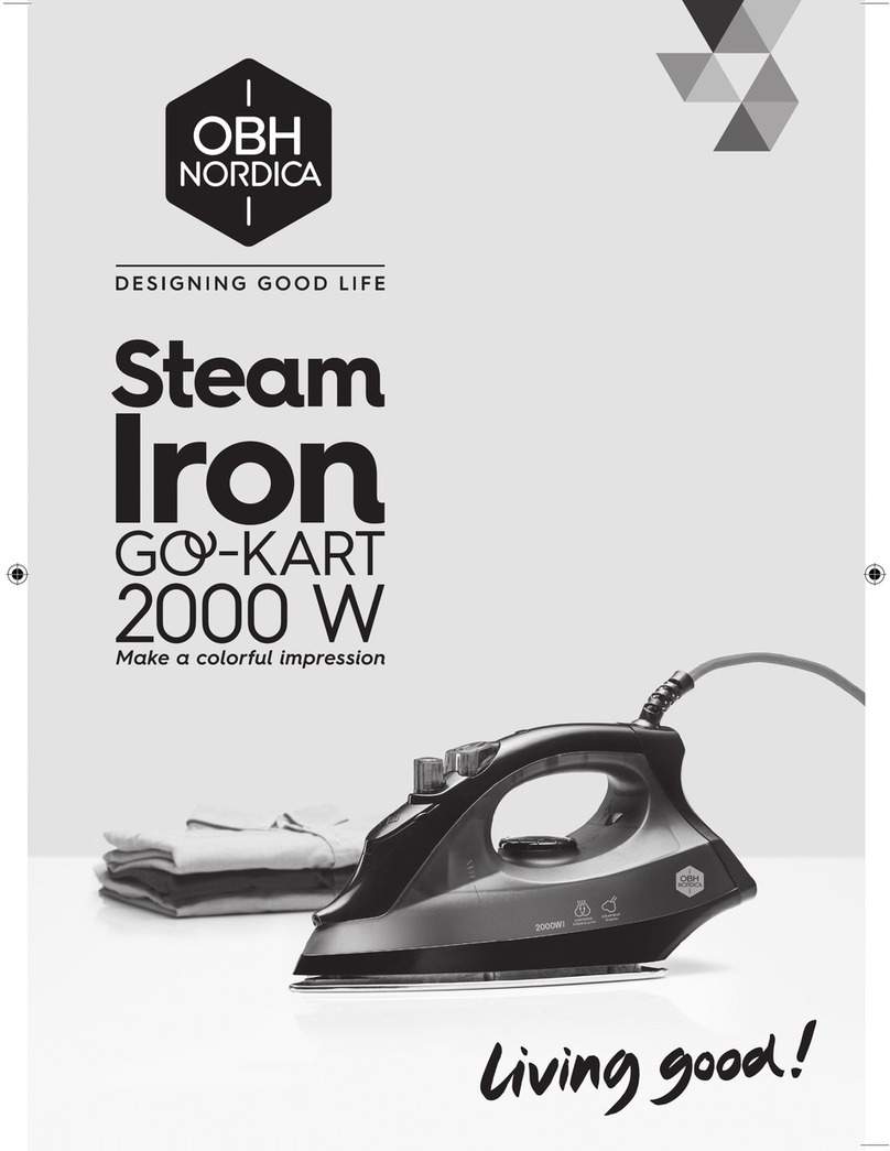 OBH Nordica Go-Kart 2109 user guide