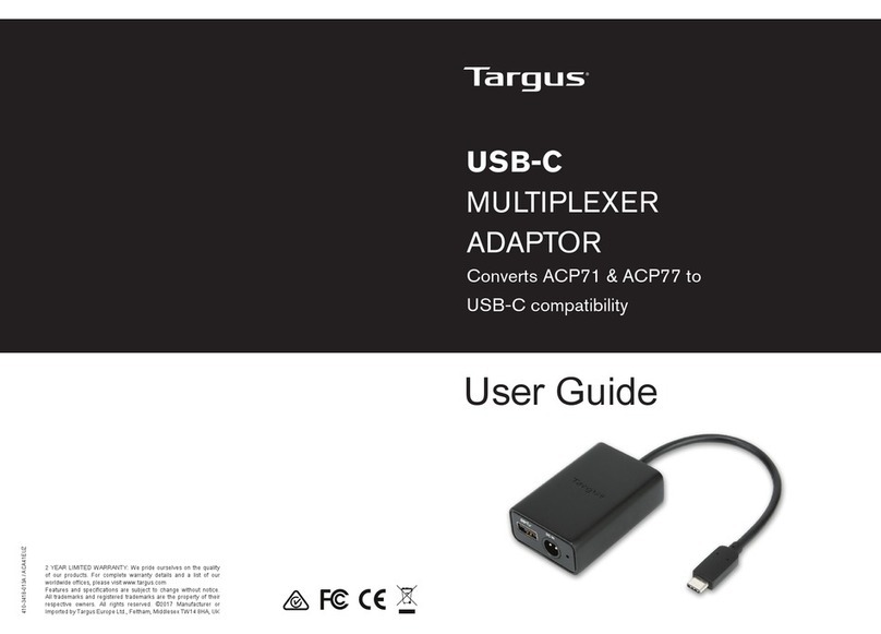 Targus ACA41EUZ user guide