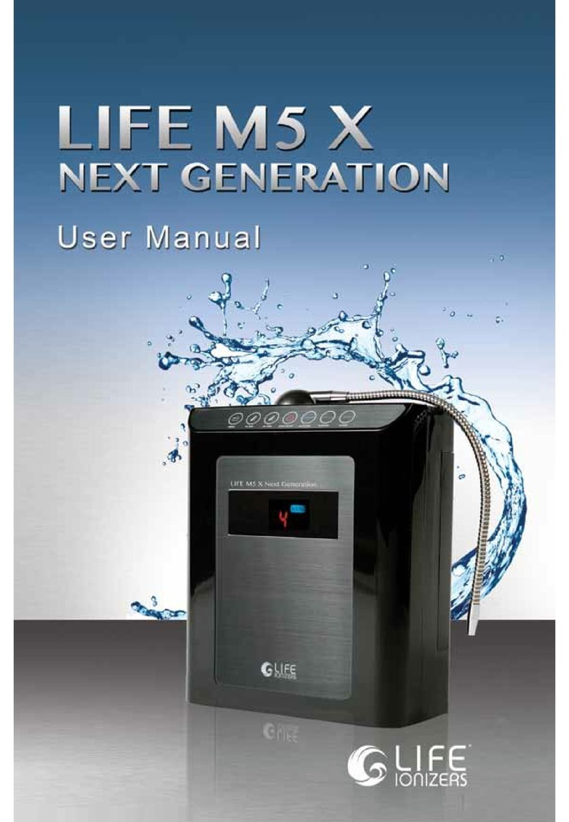 LIFE Ionizer M5 X NG user manual