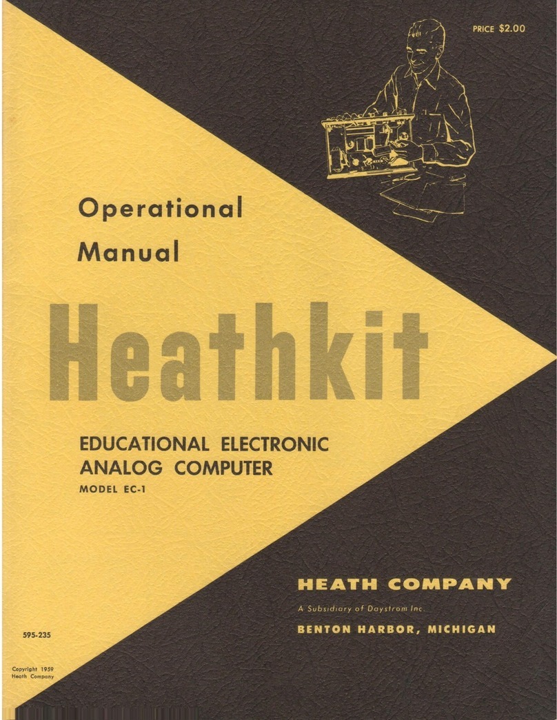 Heath Company Heathkit EC-1 Operational manaual