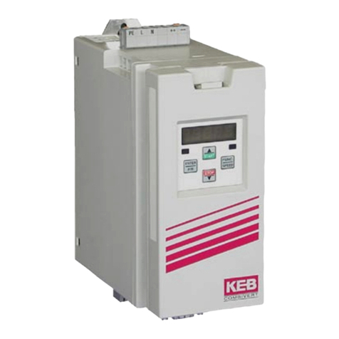 KEBCO COMBIVERT F5 Series Installation guide & operation manual