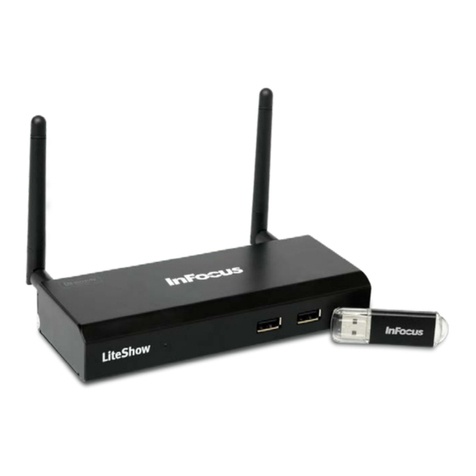 InFocus LITESHOW4 DB+ user guide