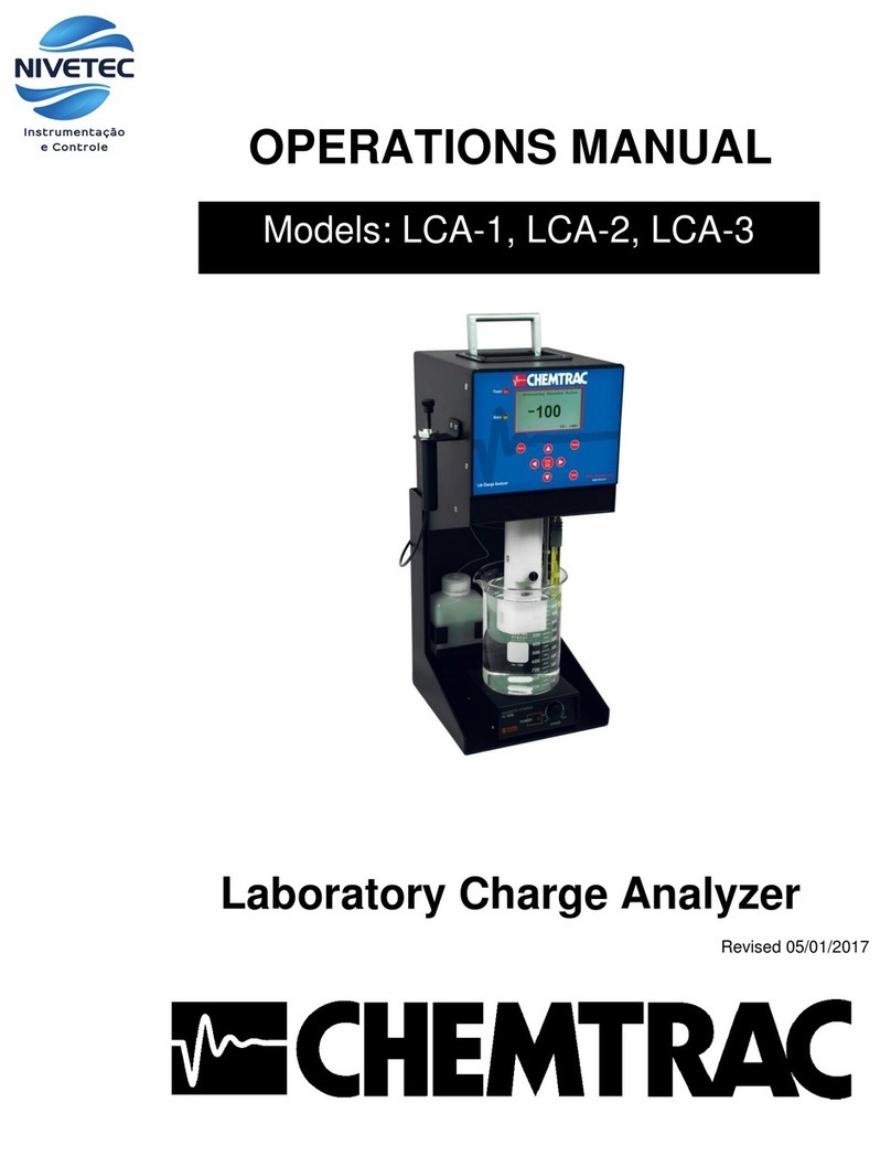 Chemtrac LCA-1 Operation manual