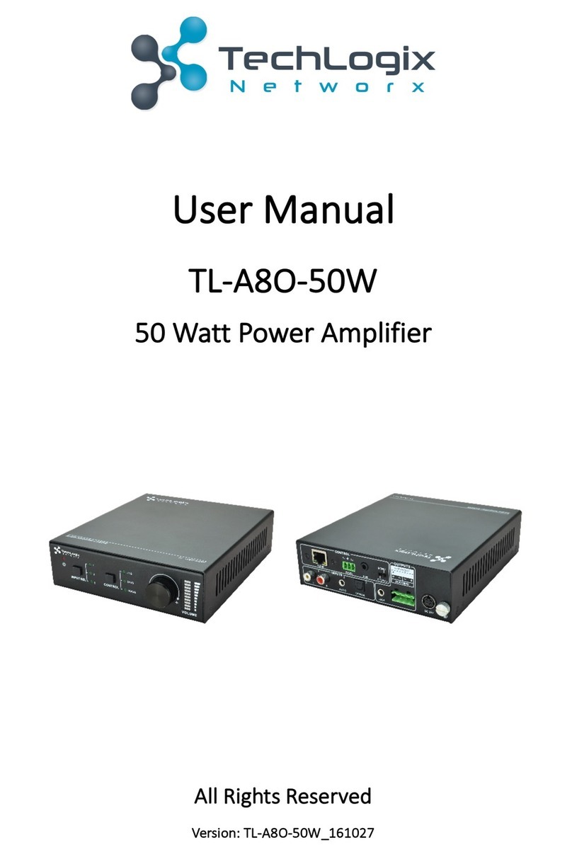 TechLogix Network TL-A8O-50W user manual