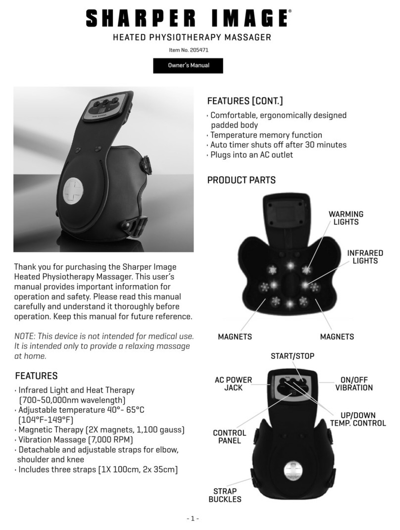 Sharper Image 205471 User manual
