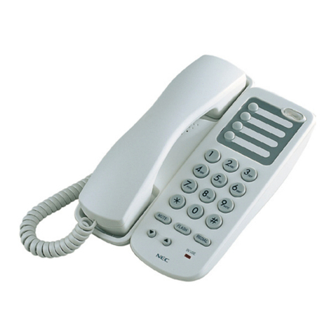 NEC UNIVERGE SL2100 user guide