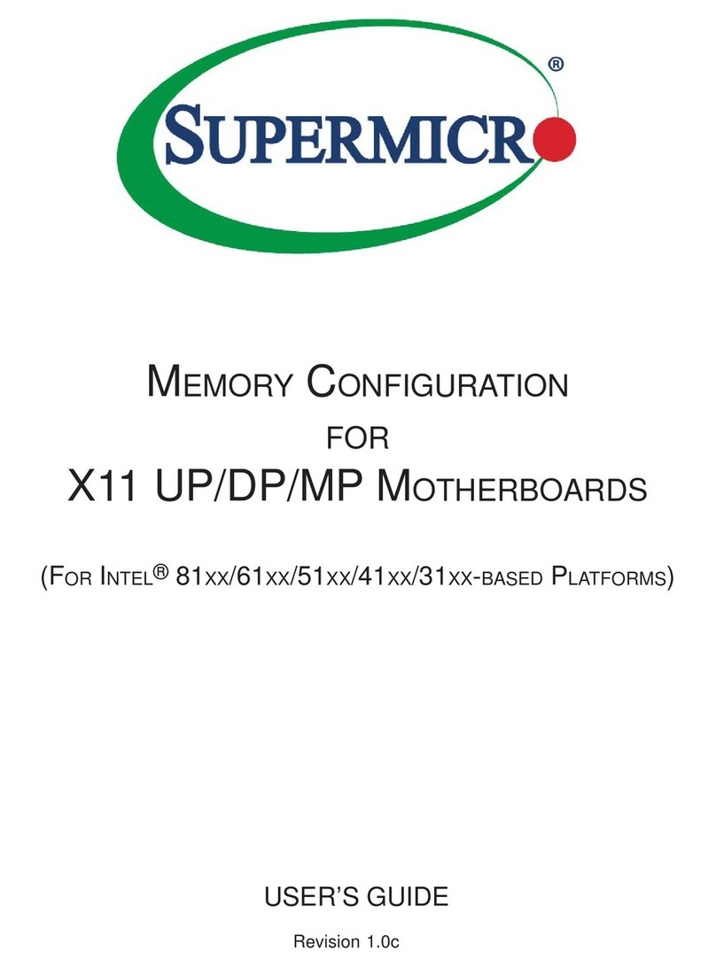 Supermicro X11 UP user guide