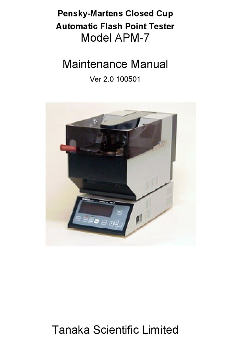 Tanaka APM-7 Maintenance manual
