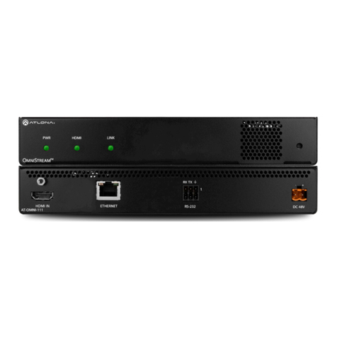Atlona OmniStream AT-OMNI-111 installation guide