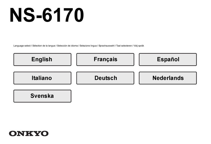 Onkyo NS-6170 User manual
