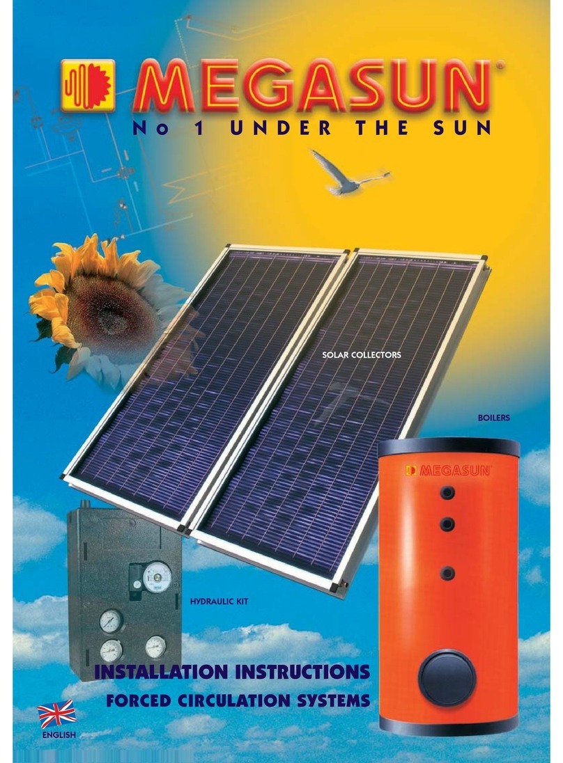 Megasun ST-2000 Installation instructions and owner's manuals Megasun ST-2000 Installation instructions and owner's manuals