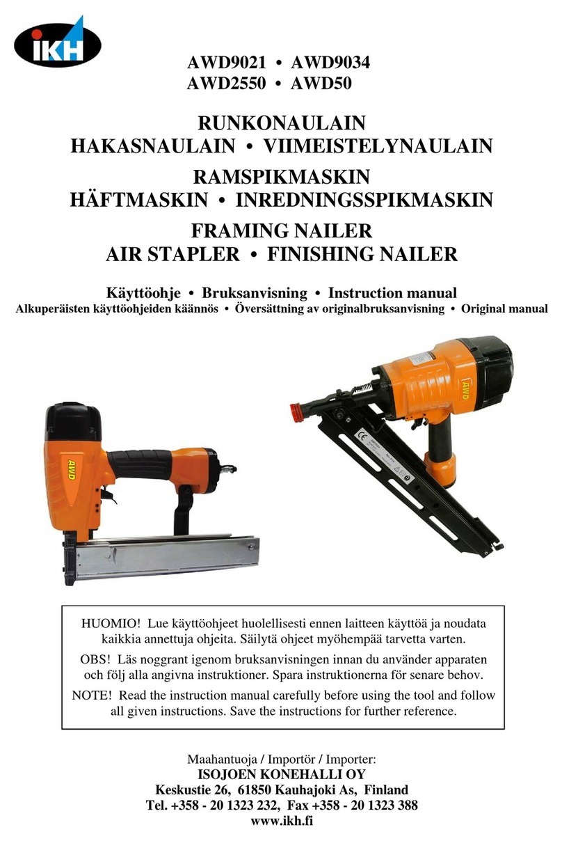 IKH AWD9021 instruction manual