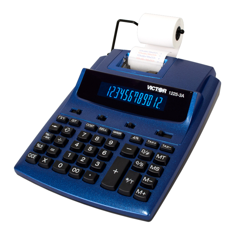 Victor 1225-3A Series User manual
