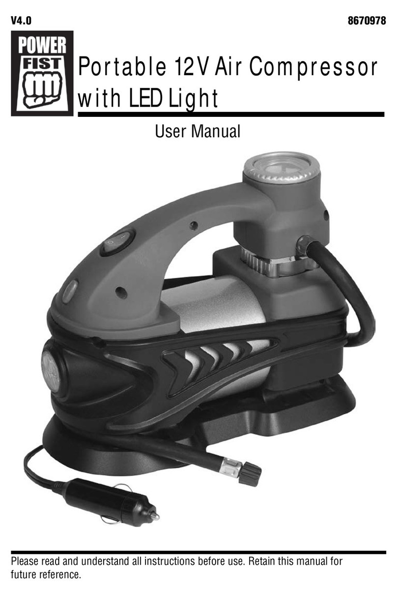 Power Fist 8670978 user manual Power Fist 8670978 user manual