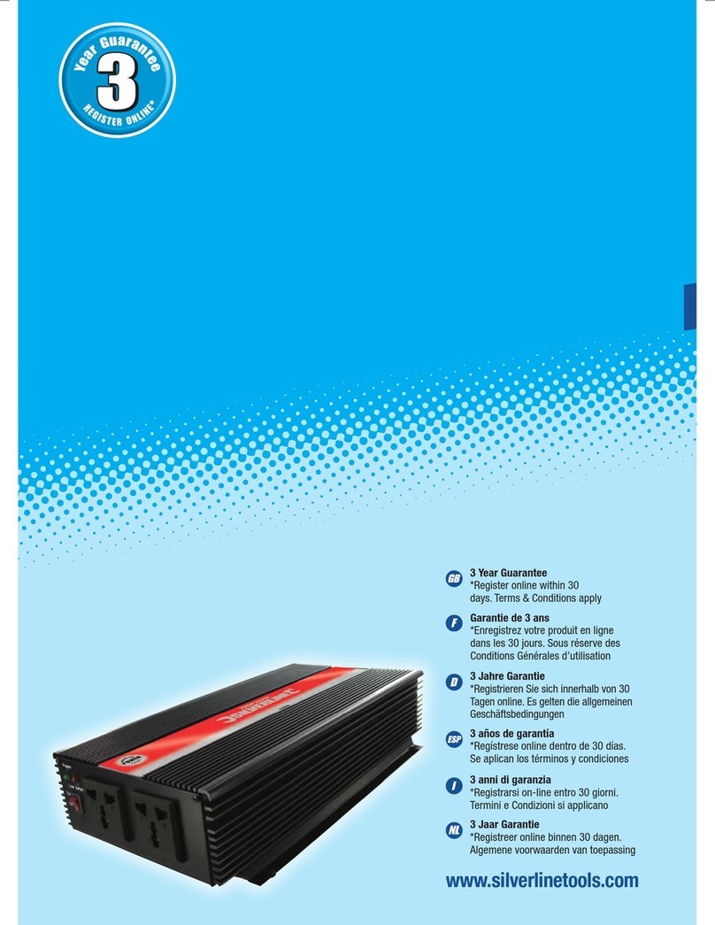 Silverline 444658 user manual
