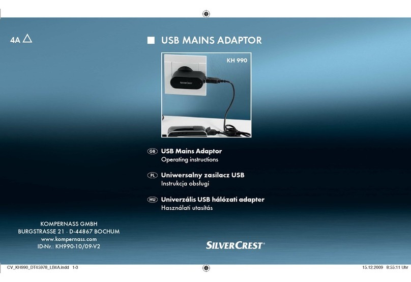 Silvercrest KH 990 User manual