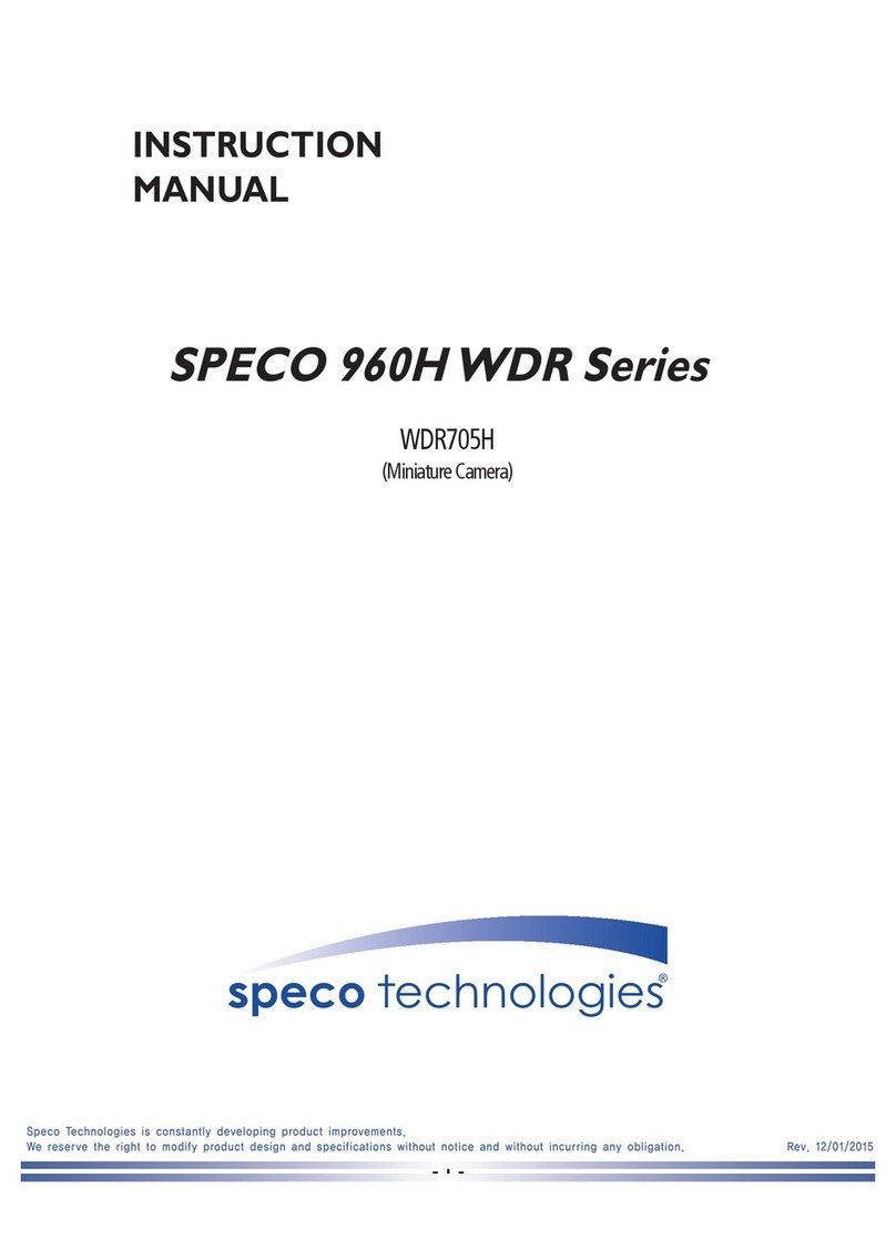 Speco WDR705H User manual Speco WDR705H User manual