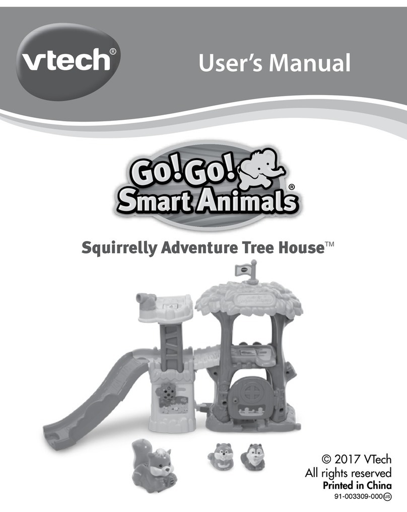 V-tech Squirrelly Adventure Tree House User manual
