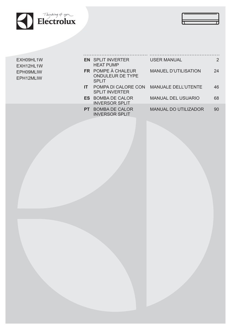 Electrolux EXH09HL1W user manual