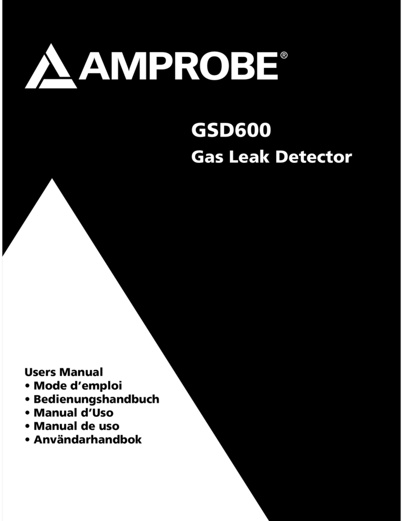 Amprobe GSD600 User manual