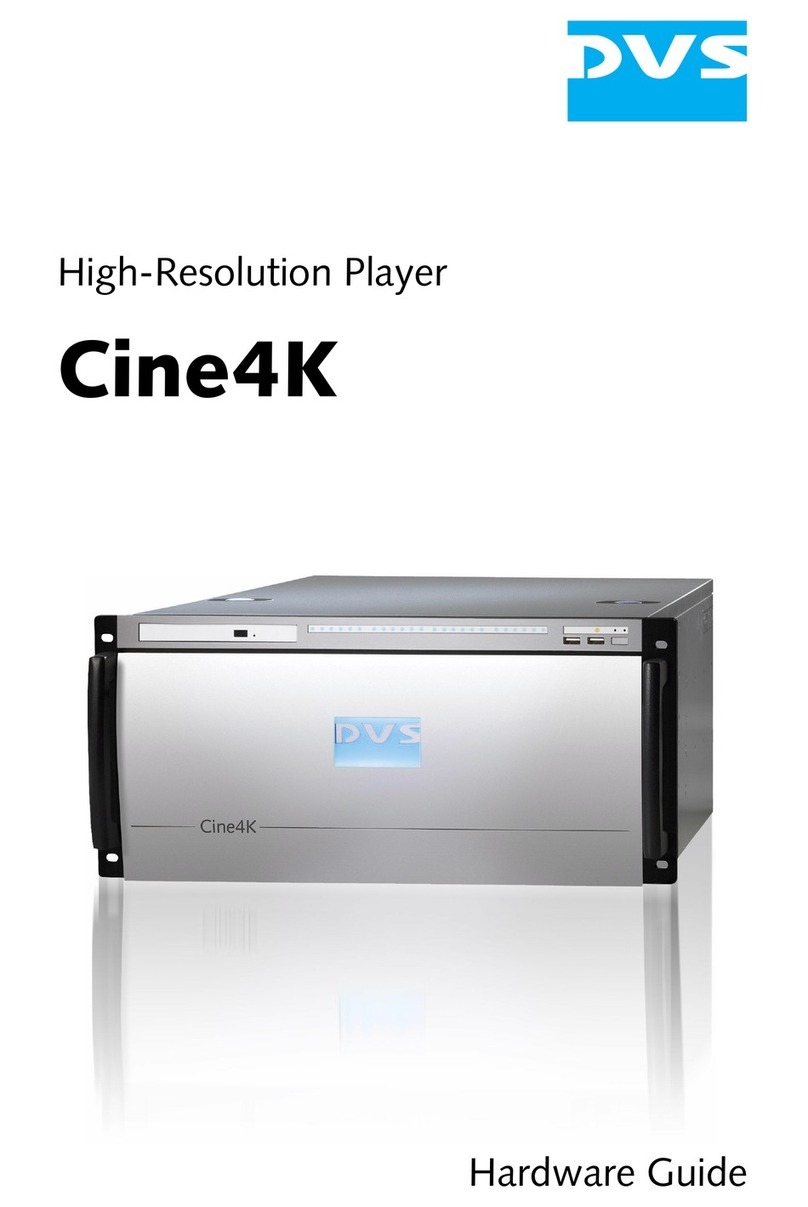 DVS Cine4K Hardware guide