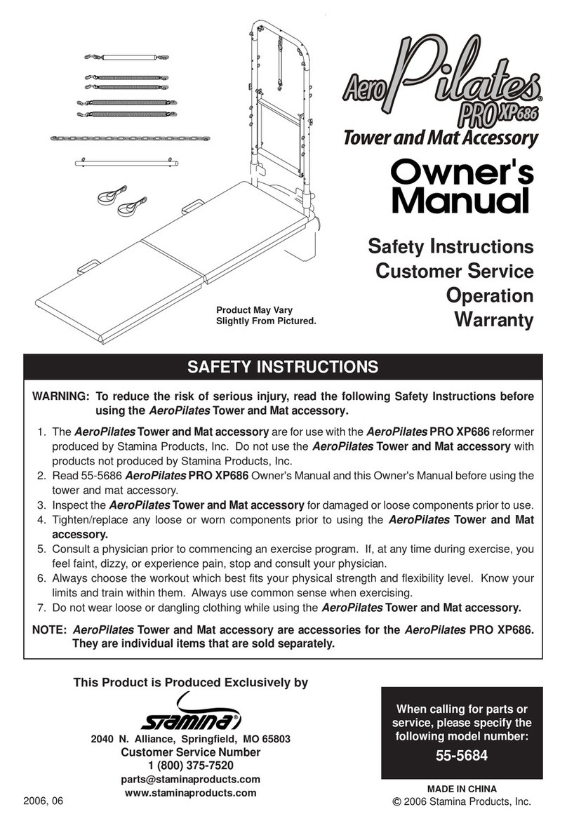 AeroPilates PRO XP686 owner's manual